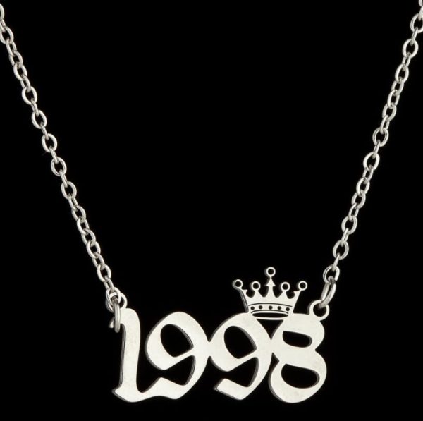 1998 necklace silver