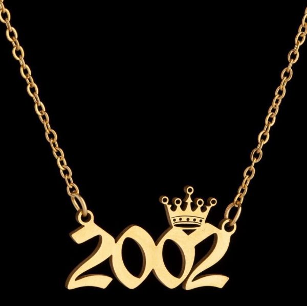 2002 necklace gold