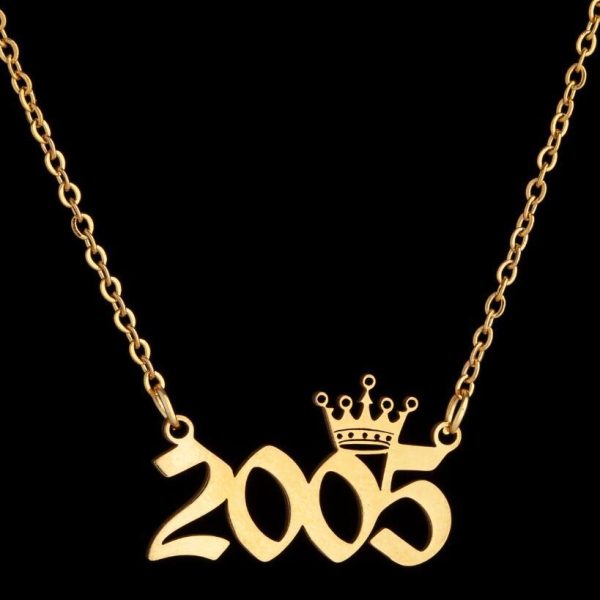 2005 necklace gold